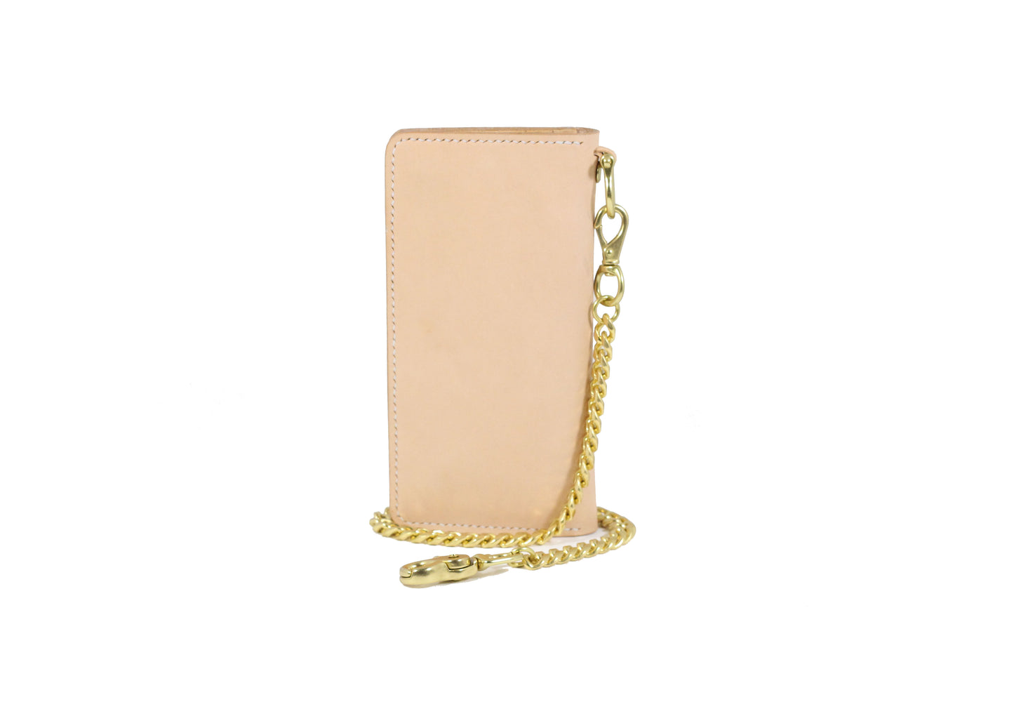 Trucker Long wallet with Brass Chain