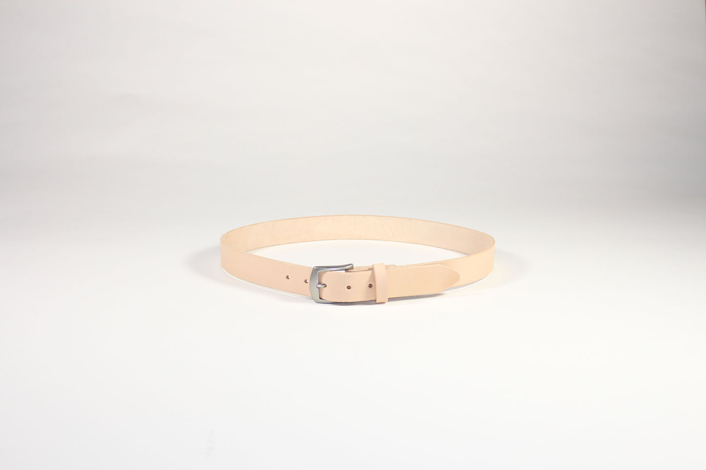 Natural Veg Tan Leather Belt